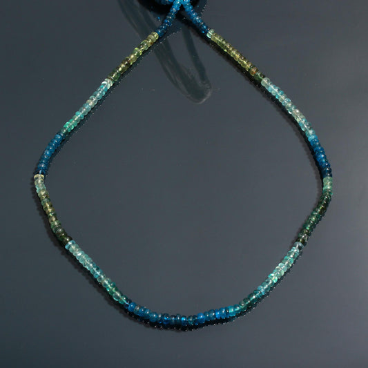 Fluorite Rondell Faceted Rondell Natural 10 mm Beads 16 Inches Strands