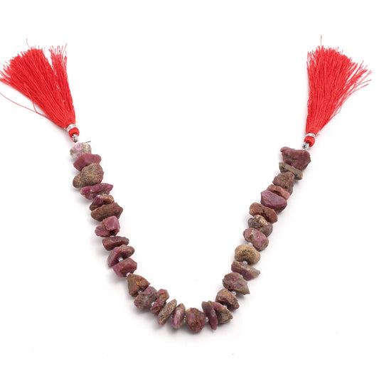 Ruby Shaded Red Round Faceted Natural Beads 8 Inches Strands