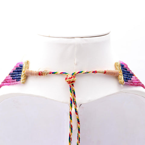 Multi Sapphire Round Faceted Natural Beads Necklace 22 Inches Strands