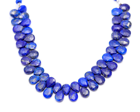 Lapis Lazuli Beads Faceted Natural Beads 8 Inches Strands