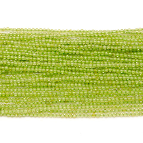 Mystic Coated Peridot Rondelle Faceted Natural Beads 13 Inches Strands