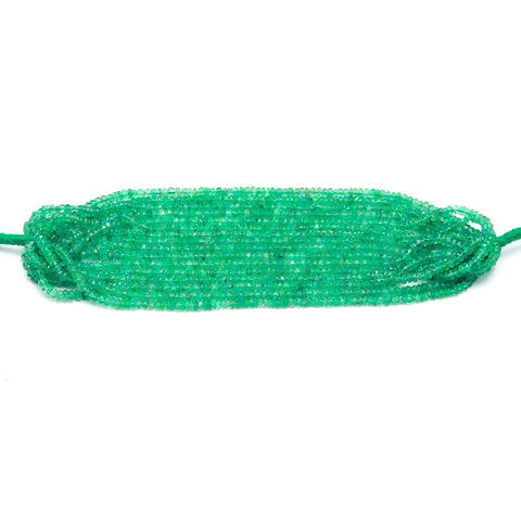 Green Onyx Oval Smooth Natural Beads Necklace 13 Inches Strands