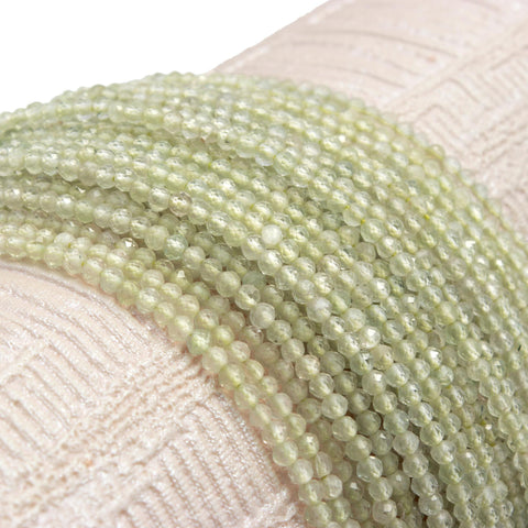 Prehnite Round Smooth Bronze Coating Beads 12 Inches Strands