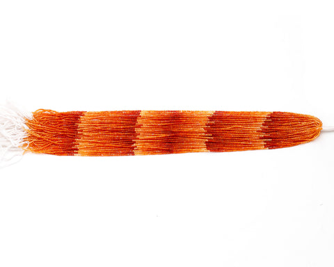 Carnelian Orange Round Natural Beads 13 Inches Strands