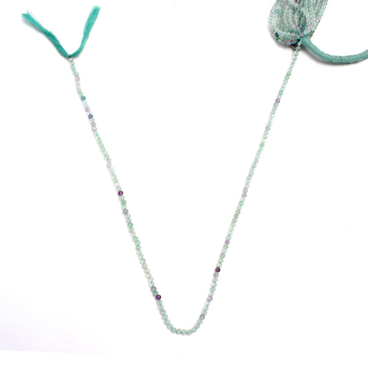 Fluorite Green Watermelon Smooth Natural Beads 12 Inches Strands