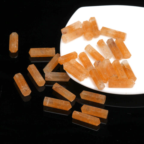 Citrine Brown Drop Faceted Natural 21 MM Top Stone