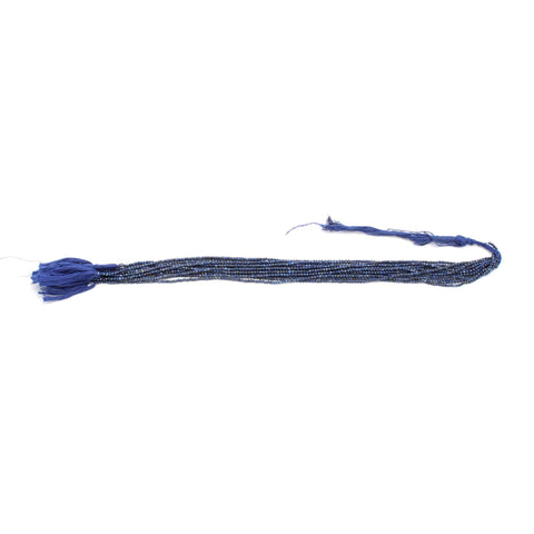Lapis Lazuli Beads Round Faceted Natural Beads 12 Inches Strands