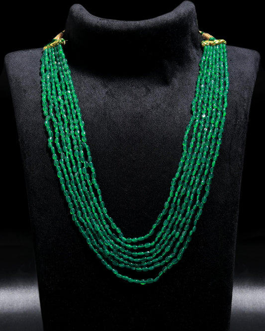 Chrome Diopside Green Rondelle Faceted Natural Beads 22 Inches Strands