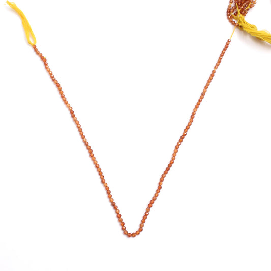 Carnelian Orange Round Carving Natural Beads 12 Inches Strands