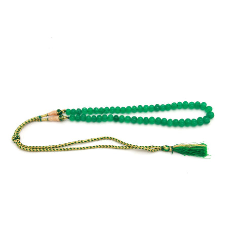 Light Green Watermelon Faceted Natural Beads 8 inches strands