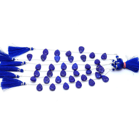 Lapis Lazuli Beads  Faceted Natural Beads 8  Inches Strands