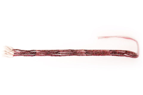 Pink Spinel Pink Rondelle Faceted Natural Beads