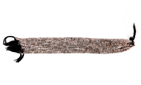 White/Grey Moonstone Rondelle Faceted Natural Beads