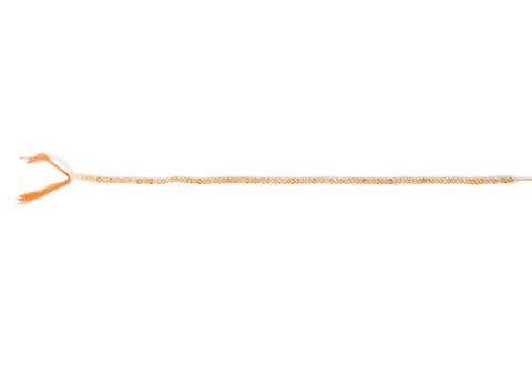 Citrine Yellow Rondelle Faceted Natural Beads