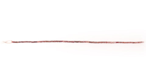 Pink Spinel Pink Rondelle Faceted Natural Beads
