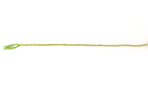 Peridot Green Rondelle Faceted Natural Beads