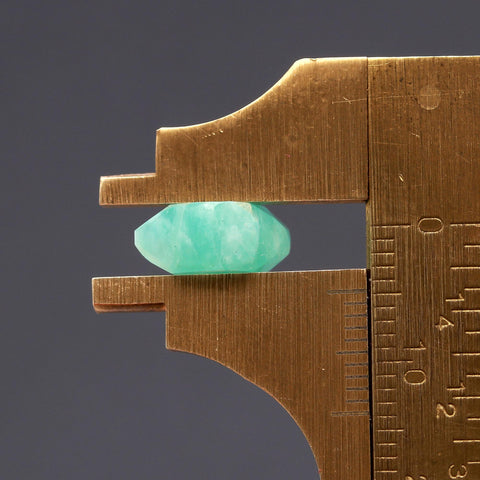 Amazonite Green Head Carving Natural 10 MM Stone