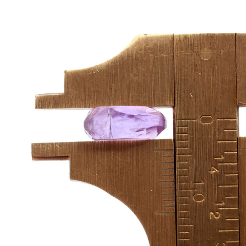 Amethyst Purple Head Carving Natural 11 MM Stone