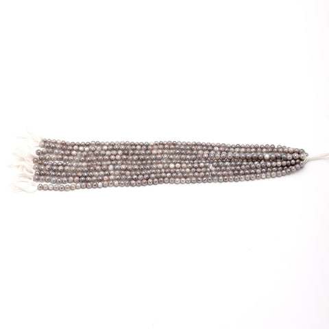 Mystic Coated Moonstone Round Faceted Natural Beads 15 Inches