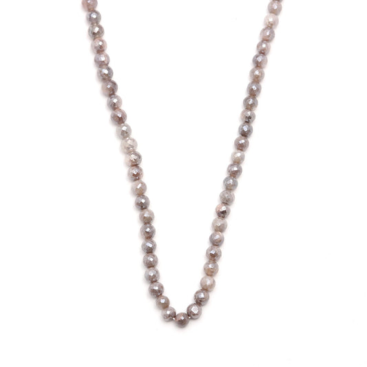 Mystic Coated Moonstone Round Faceted Natural Beads 15 Inches