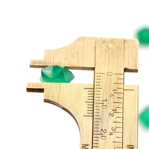Onyx Green Star Carving Natural 10 MM Beads
