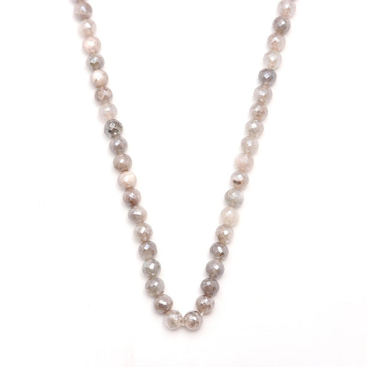 Mystic Coated Moonstone Round Faceted Natural Beads 15 Inches