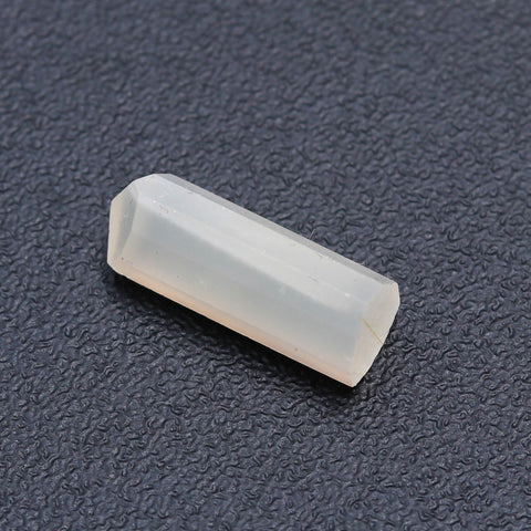 White Moonstone White Pencil Faceted Natural 16MM Stone