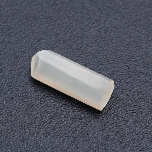 White Moonstone White Pencil Faceted Natural 16MM Stone