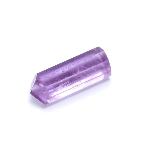 Amethyst Purple Pencil Faceted Natural 15 MM Stone