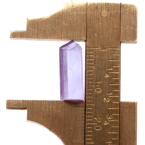 Amethyst Purple Pencil Faceted Natural 15 MM Stone