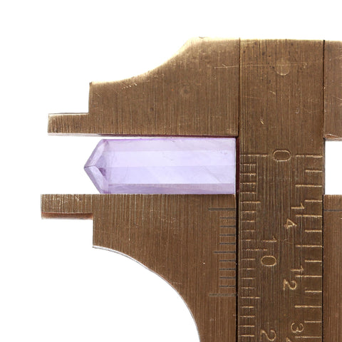 Amethyst Purple Pencil Faceted Natural 15 MM Stone