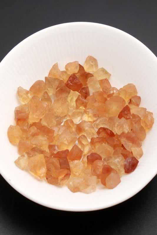 Citrine Yellow Raw Faceted Natural Beads