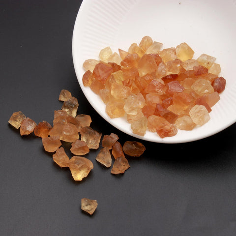 Citrine Yellow Raw Faceted Natural Beads