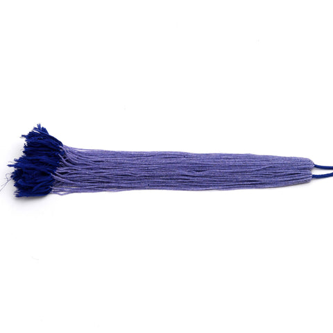 Tanzanite Purple Round Faceted Natural Beads