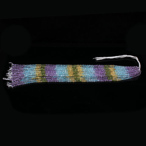 Multi Stone And Color Round Smooth Natural Bead 8 Inches Strands