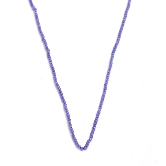Tanzanite Purple Round Faceted Natural Beads