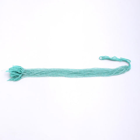 Sky Blue Apatite Round Faceted Natural Beads