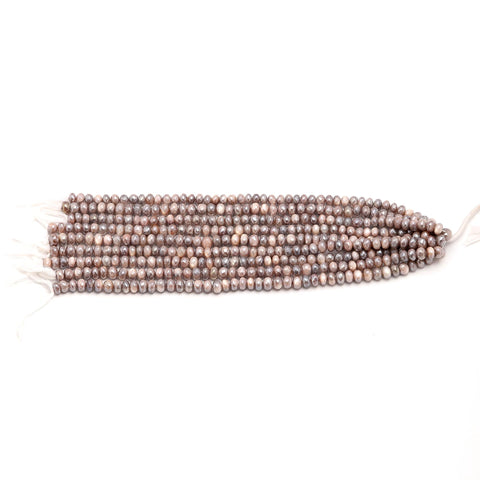 Mystic Coated Moonstone Faceted Rondell Natural Beads 15 Inches Strands