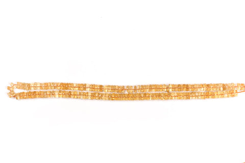 Citrine Orange Tire Smooth Natural Beads