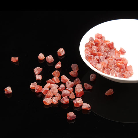 Carnelian Orange Raw Faceted Natural Beads
