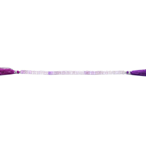 Amethyst Pink Nut Faceted Natural Beads 8 Inches Strands
