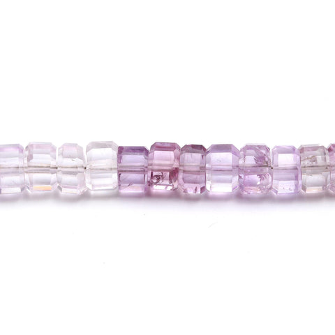 Amethyst Pink Nut Faceted Natural Beads 8 Inches Strands