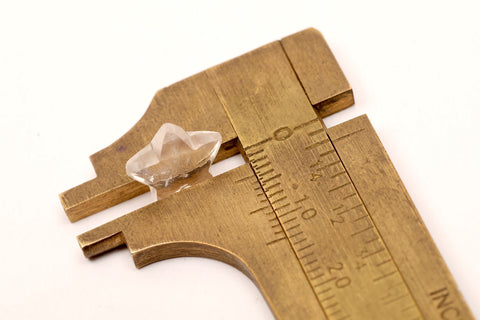 Crystal Quartz Clear Star Faceted Natural Beads