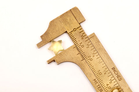 Lemon Quartz Yellow Star Faceted Natural Beads
