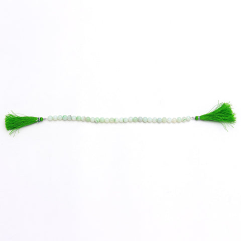 Opal Green Round Smooth Natural Beads 8 Inches Strands