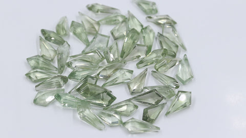 Lemon Quartz Yellow Kite Faceted Natural 18 MM Beads