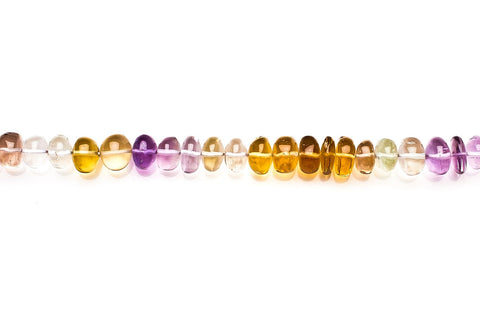 Mixed Mixed Rondelle Smooth Natural Beads