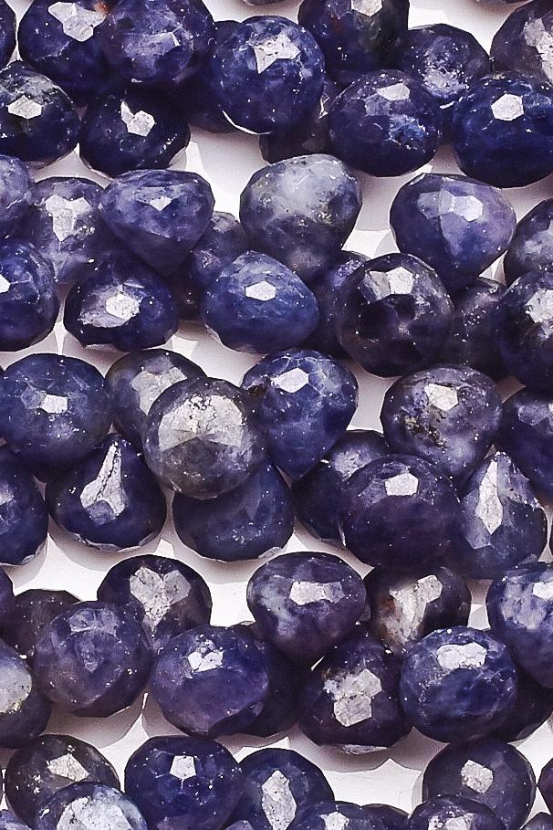 Sodalite Blue Onion Faceted Natural Beads