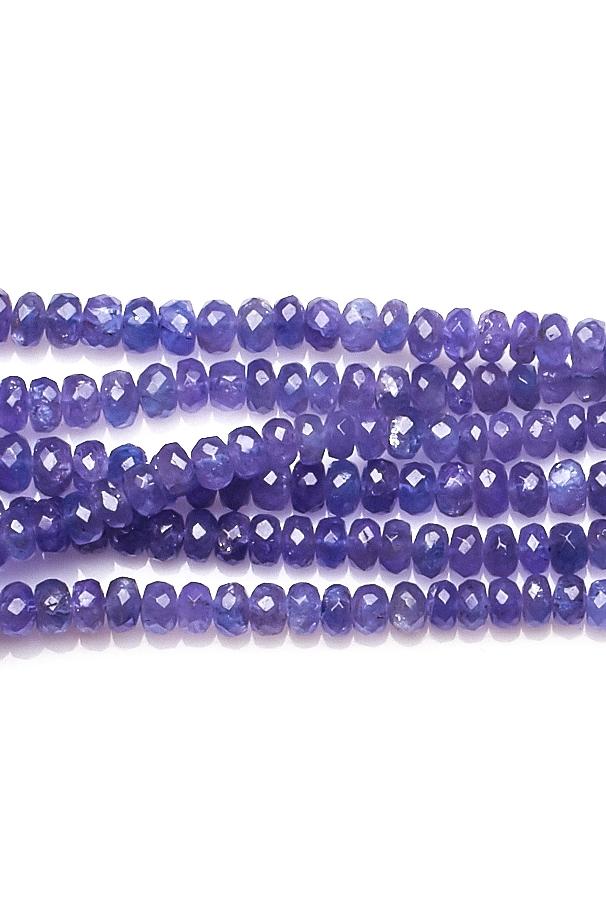 Lapis Lazuli Blue Rondelle Faceted Natural Beads