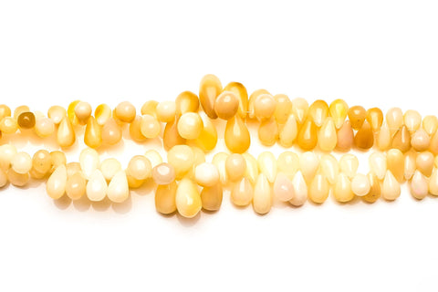 Ethiopian Opal Drop Smooth Natural Beads